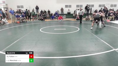 190 lbs Round Of 16 - Gavin Fallon, Avon vs Jhandel Marchial, New London