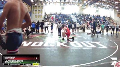 190 Blue Round 3 - Leland Snelgrove, Wellington Community Hs vs John Sams, Glynn Academy