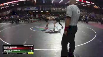 2A 152 lbs Cons. Round 2 - Dylan Quiroga, Merritt Island vs Keygon Jepson-Lee, St. Petersburg