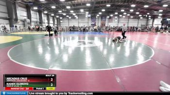 76 lbs Rd# 10- 4:00pm Saturday Final Pool - Kaden Oldroyd, Sons Of Atlas vs Arcadius Cruz, Agression Legionaries