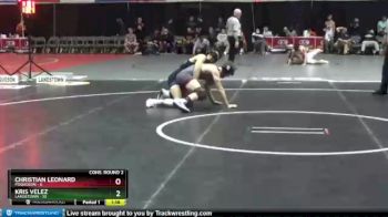 132 lbs Sat 12 - Christian Leonard, Poquoson vs Kris Velez, Landstown