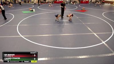 52 lbs Round 3 (4 Team) - Camden Stancer, Rogers vs Rip Berger, Stillwater