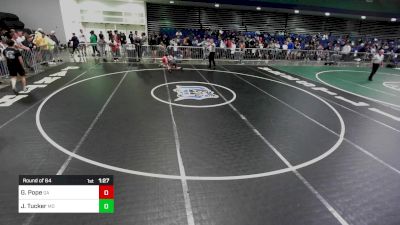 138 lbs Round Of 64 - Gavin Pope, GA vs Jackson Tucker, MO