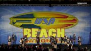 Louisiana Cheer Force - Ruby Red [2022 Youth--Div 1 Day 1] 2022 WSA Beach Nationals