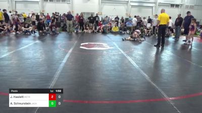 75 lbs Pools - Jacob Haslett, Metro All-Stars vs Alexander Schnurstein, Jacket W.C.