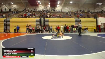 90-98 lbs Cons. Semi - Jackson Phipps, Central vs Aidan Keilman, Bulldog Premier WC