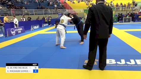 DAVI DE FREITAS BEZERRA vs ENZO MACHADO GOMES 2024 Brasileiro Jiu-Jitsu IBJJF
