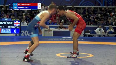 65 kg Qualif. - Abbos Rakhmonov, Uzb vs Ross Taylor Connelly, Gbr