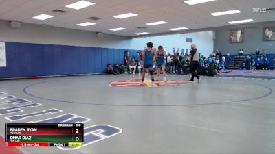 150 lbs Cons. Round 6 - Braden Ryan, McCallie vs Omar Diaz, Fenton