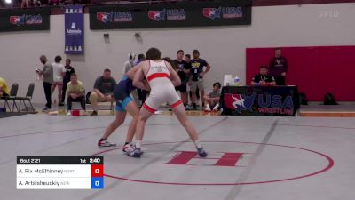 77 kg Final - Aydin Rix McElhinney, Northern Colorado Wrestling Club vs Adrian Artsisheuskiy, New York