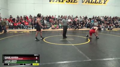 17 lbs Round 3 - Lucas Lentz, Nashua-Plainfield vs Chase Humpal, New Hampton/Turkey Valley