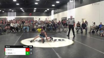 85 lbs Semis & 1st Wrestleback (8 Team) - Cole Rebels, Junior Terps Xtreme (MY) vs Jacob Benyo, Mat Assassins (PA)
