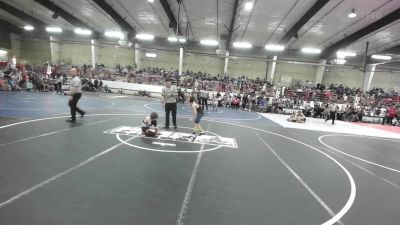 70 lbs Quarterfinal - Connor Deal, Stout Wrestling Academy vs Cayden Velasquez -Baca, Bloomfield Wildcats