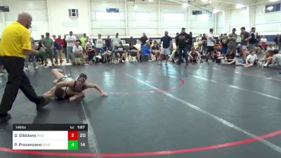 146 lbs Final - Gabe Gibbions, Ohio Gold vs Phillip Provenzano, Superior W.A. (NY)