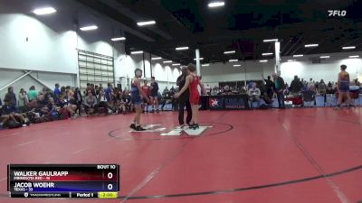 114 lbs Round 3 (8 Team) - Walker Gaulrapp, Minnesota Red vs Jacob Woehr, Texas