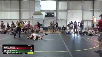145 lbs Round 2 (6 Team) - Justin Gates, Elite Athletic Club DZ vs Aadon Wagner, ARES Grey