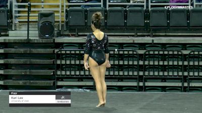 Kari Lee - Floor, University of Utah - 2019 GymQuarters Invitational