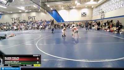 125 lbs Round 4 - Hudson Kelly, Wasatch Wrestling Club vs Blaine Phelps, Altamont Longhorns