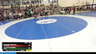 165 lbs Semifinal - Carter Proffitt, Wartburg vs Dustin Bohren, Loras