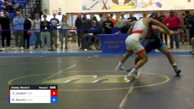 74 lbs Champ. Round 2 - Vincenzo Joseph, Sunkist Kids Wrestling Club vs Matthew Bianchi, Arkansas Regional Training Center