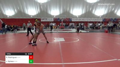 141 lbs Prelims - Raphael Rodriguez, Kent State vs Jacob Spiess, Michigan State