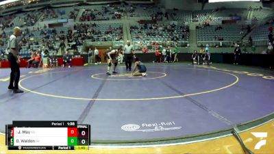 113 lbs Semifinal - Jalen May, Kokomo vs Drew Waldon, Dekalb