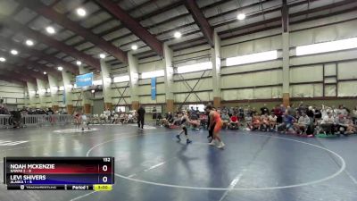 132 lbs Quarters & Wb (16 Team) - Noah McKenzie, Hawaii 2 vs Levi Shivers, Alaska 1