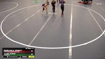 Cons. Semi - Clara Duran, Minnesota vs Roselane D. Verrett, Monticello Wrestling Club