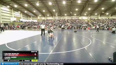 105+ Cons. Round 2 - Caden Avery, Westlake vs Colter Rowley, Delta Wrestling Club