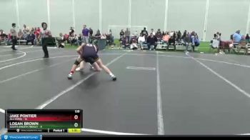 138 lbs Round 2 (8 Team) - Logan Brown, South Dakota Frenzy vs Jake Pontier, All Stars