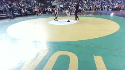 98 lbs Champ. Round 2 - Ron Newman, Gig Harbor Grizzlies Wrestling Club vs Carter Fernandez, Cashmere Wrestling Club