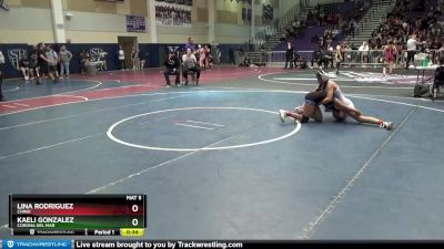 101 lbs Cons. Semi - Lina Rodriguez, Chino vs Kaeli Gonzalez, Corona Del Mar