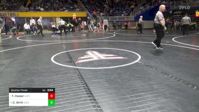 65 lbs Quarterfinal - Tucker Hosier, Northern Lehigh vs Colton Writt, Greensburg Salem