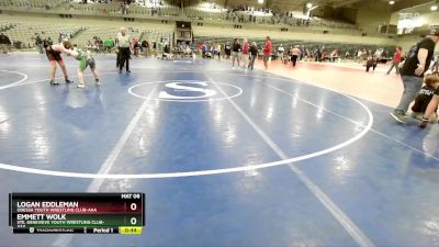 125 lbs Cons. Round 5 - Emmett Wolk, Ste. Genevieve Youth Wrestling Club-AAA vs Logan Eddleman, Odessa Youth Wrestling Club-AAA