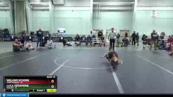 76 lbs Round 4 (8 Team) - William Schork, Terps Xtreme vs Luca Seramone, Kraken