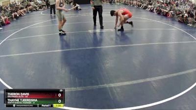 175 lbs Round 1 (6 Team) - Theron Davis, Oklahoma Elite vs Thayne Tjeerdsma, South Dakota Thunder