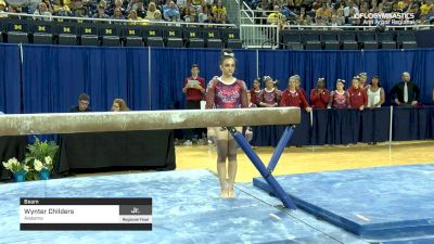 Wynter Childers - Beam, Alabama - 2019 NCAA Gymnastics Ann Arbor Regional Championship