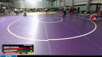 126 lbs Quarters & 1st Wb (16 Team) - Colin Mcquone, New Braunfels vs Vicente Veloquio, Katy