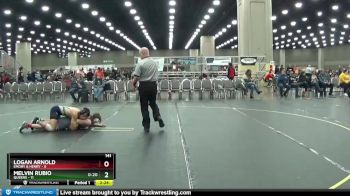 141 lbs Round 3 (4 Team) - Logan Arnold, Emory & Henry vs Melvin Rubio, Queens