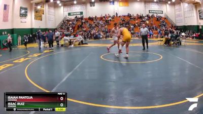 170 lbs Cons. Semi - Isaiah Pantoja, Savanna vs Issac Ruiz, Sonora