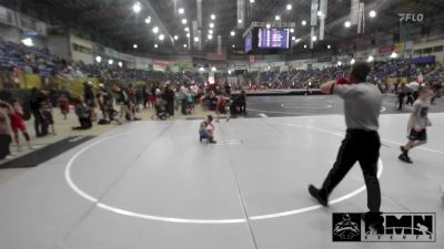 50 lbs Semifinal - Caylix Casias, Pikes Peak Warriors vs Nico Lopez, Valor Elite Wrestling