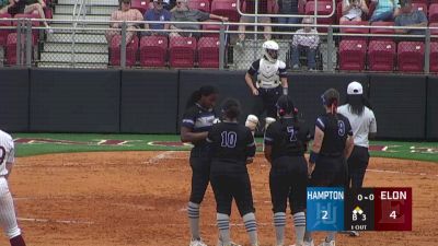 Replay: Hampton vs Elon - DH | Apr 20 @ 1 PM