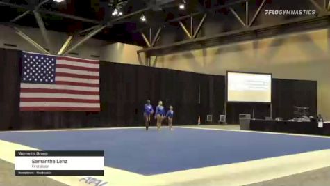 Samantha Lenz - Women's Group, First state - 2021 USA Gymnastics Championships