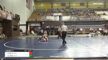 113 lbs 7th place - Chris Perry, Brunswick School vs Emory Taylor, Mccallie School