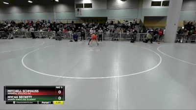 113 lbs Semifinal - Mycah Beckett, Askren Wrestling Academy vs Mitchell Schmauss, Immortal Athletics WC