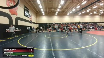 144 lbs Semifinal - Tj Watkins, Tongue River vs Ryder Murray, Huntley Project