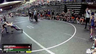 70 lbs Round 1 (6 Team) - James Mitchell, Kansas Cobra vs Asher Crisp, Kentucky