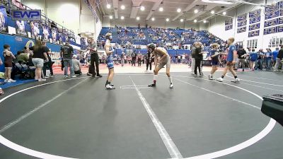 98 lbs Quarterfinal - Keaolani Williams, Moore JH vs Carson Kuhlman, Newcastle Youth Wrestling