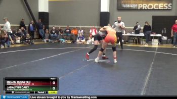 130 lbs Round 4 (6 Team) - Regan Rosseter, Nebraska Vipers Scarlet vs Jadalynn Daily, Potentially Dangerous