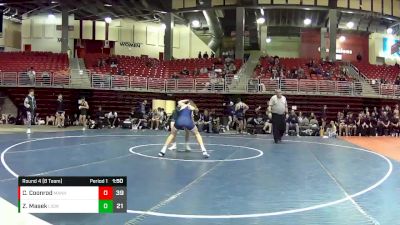 113 lbs Round 4 (8 Team) - Zach Masek, Lincoln Southwest vs Cameron Coonrod, Manhattan